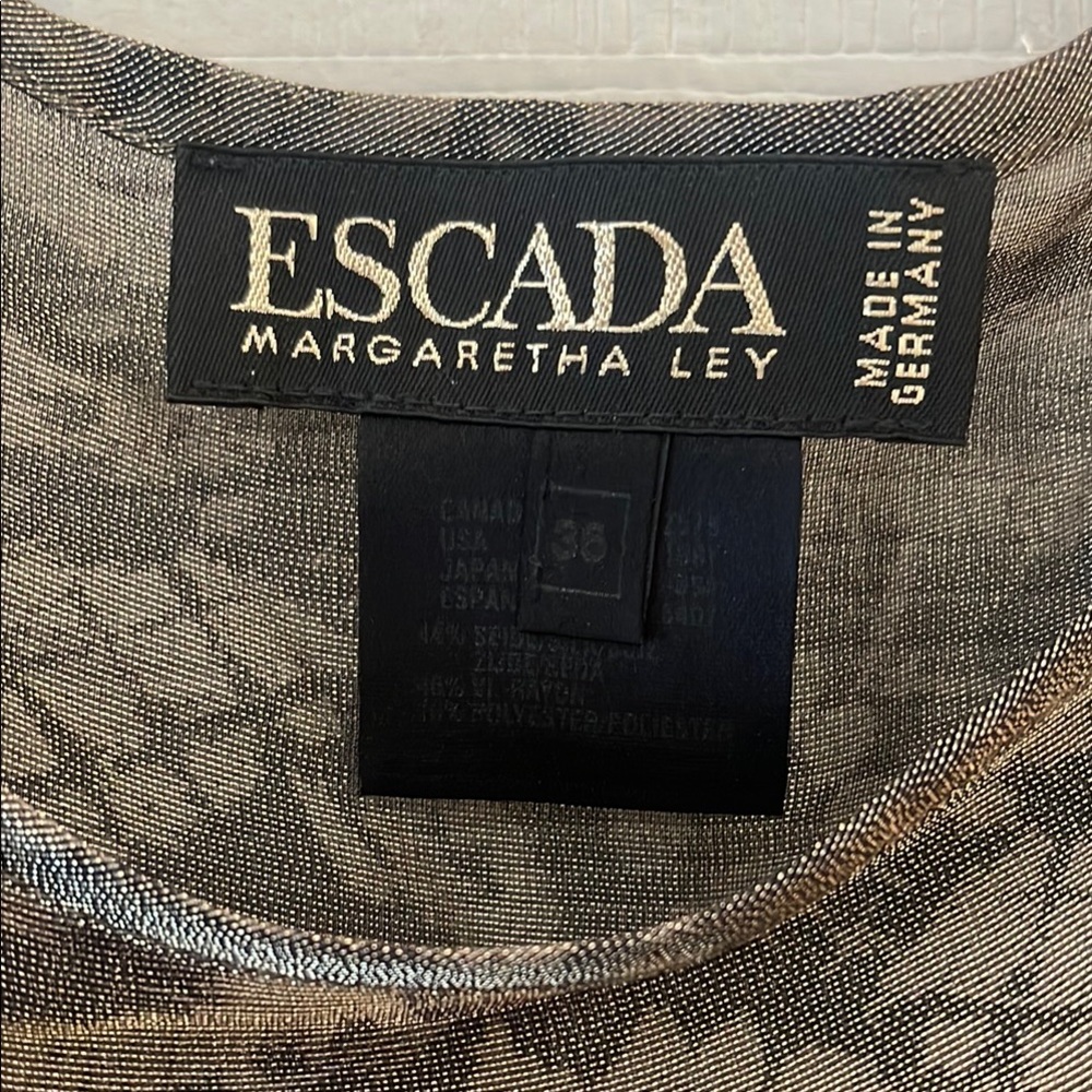 Escada Chic Paisley Blouse and Camisole Set - Picture 6 of 7